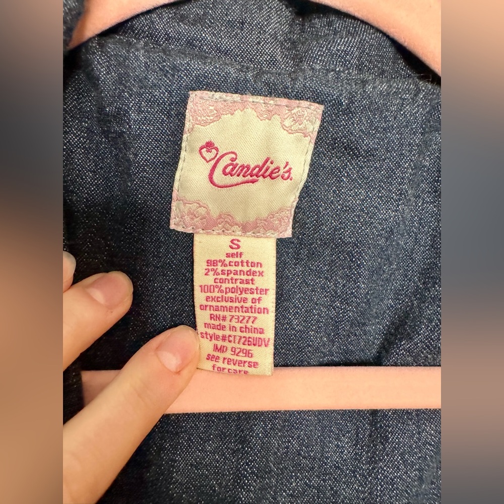 Candies Denim Jacket - Picture 9 of 12